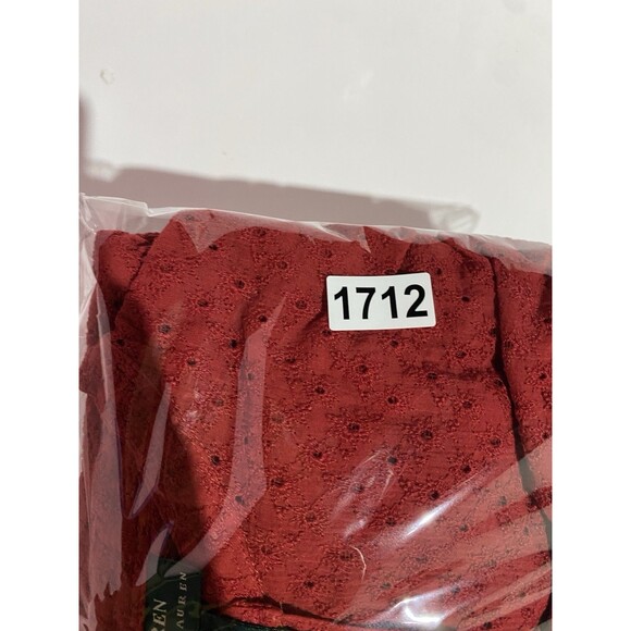 Vtg Ralph Lauren Button Up Top 2X Eyelet Beachy Minimalist Quite Luxury Coastal - Picture 11 of 11